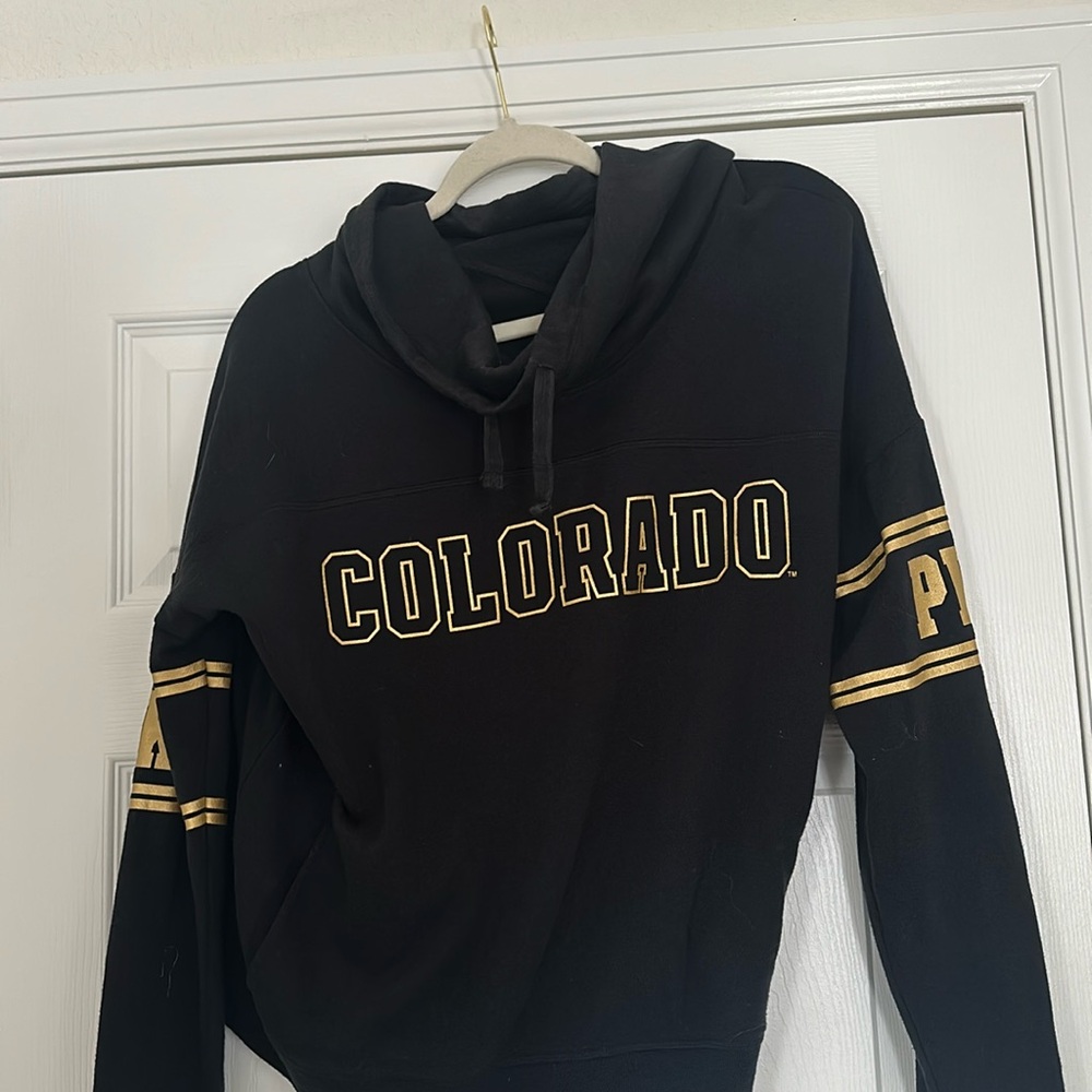 CU BOULDER PINK VA HOODIE